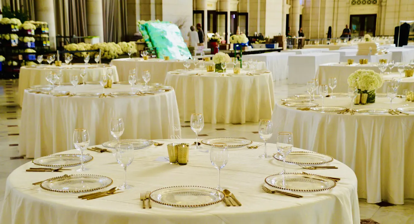 Elegant banquet hall